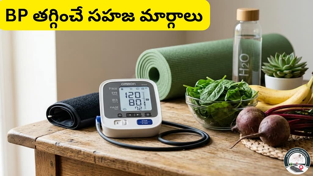 BP తగ్గించే సహజ మార్గాలు