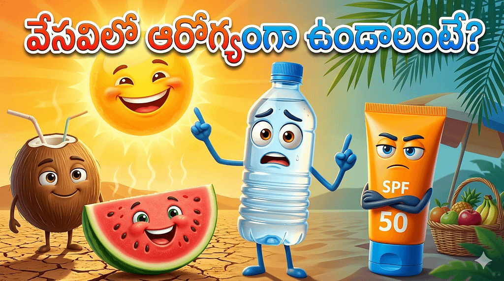 వేసవిలో ఆరోగ్యంగా ఉండాలంటే ఏమి చేయాలి