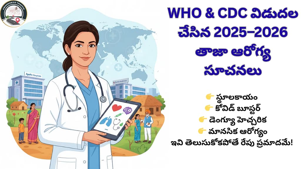 WHO & CDC విడుదల