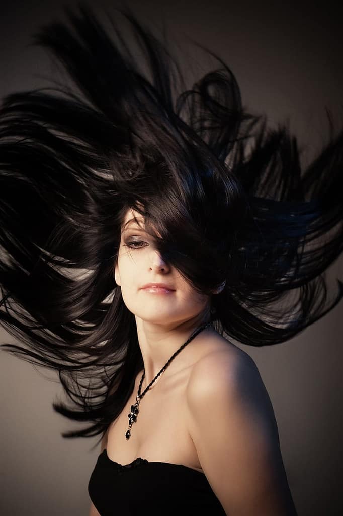 woman hair
